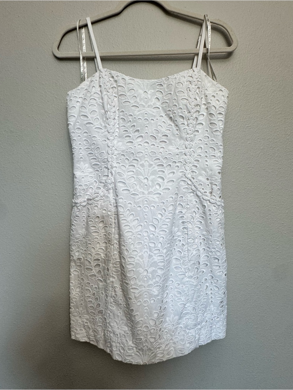 Lilly Pulitzer White Eyelet Mini Sundress
